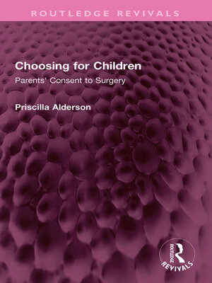 cover image of Choosing for Children